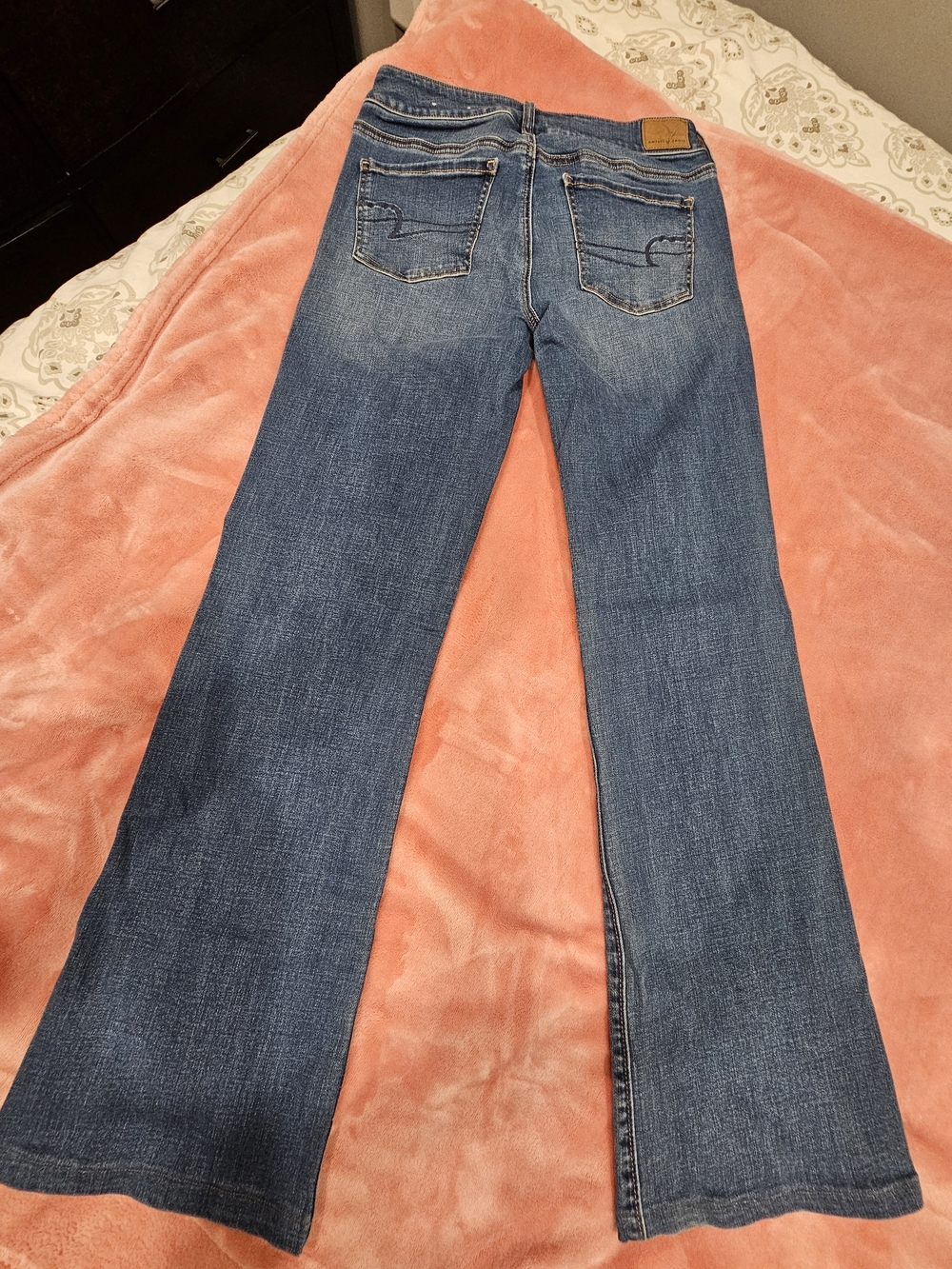 American Eagle Outfitters Medium Blue Flare Jeans - Picture 2 of 5